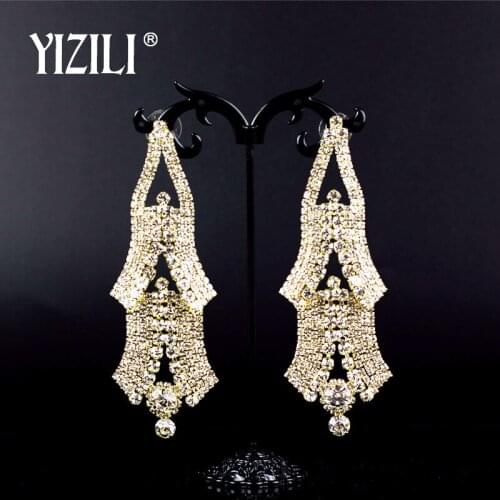 Women's Gold Earrings Yizili China