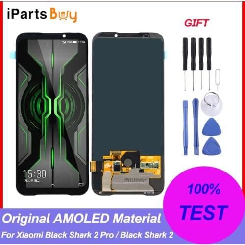 Original for Xiaomi Black Shark 2 Pro / Black Shark 2 AMOLED Material LCD Screen and Digitizer Full Assembly