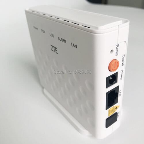 10Pcs/Box ZTE GPON ONT F601 ONU 1GE Port Fiber Optic Modem Compatible With ZTE OLT Optical Line Terminal
