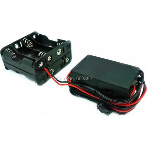 12V Inverter for 10 - 15 Meters EL Wire with Cell Box