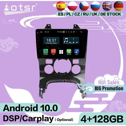 2 Din Carplay Multimedia Stereo Android 10 For Peugeot 3008 2013 2014 2015 2016 GPS Navi Audio Radio Receiver Recorder Head Unit