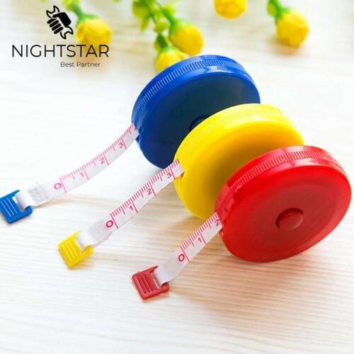 2pcs 150cm Retractable Ruler Tape Measure Sewing Cloth Dieting Tailor