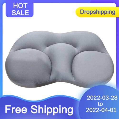 New All-round Sleep Pillow Cloud Pillow Neck Support Pillow Butterfly Shaped Ergonomic Pillow Foam Soft Orthopedic Neck Pillow