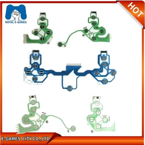 5pcs/lot Conductive Film Replacement Controller Button Ribbon Circuit Board For Play Station 4 For PS4 Controller Wholesales