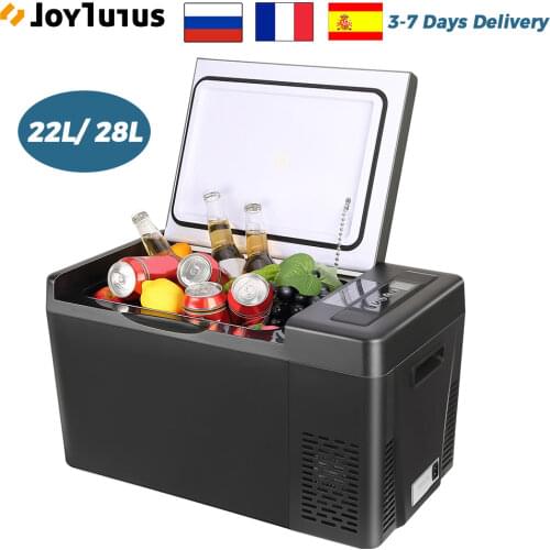 Car Refrigerator 25L Portable Cooler Freezer Auto Car Fridge Home Picnic Travel Camping DC 12V/24V 45W For Car RV Van Truck