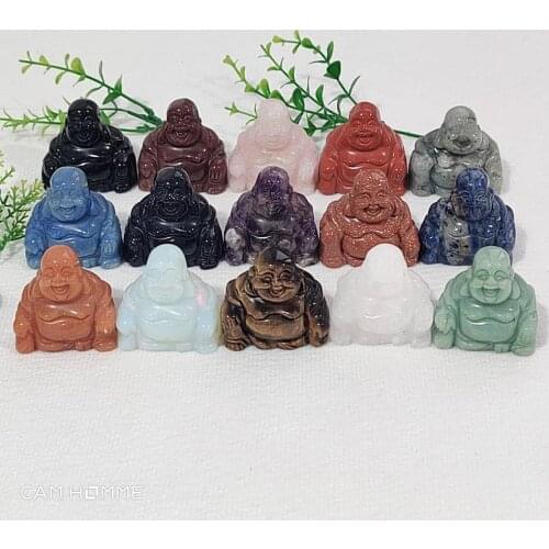 Factory customized natural all kinds of materials buddha for collection and sale LB