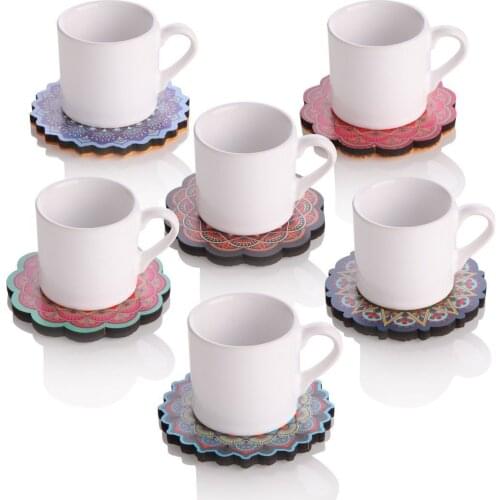 6 personality China Dish Turkish coffee Team