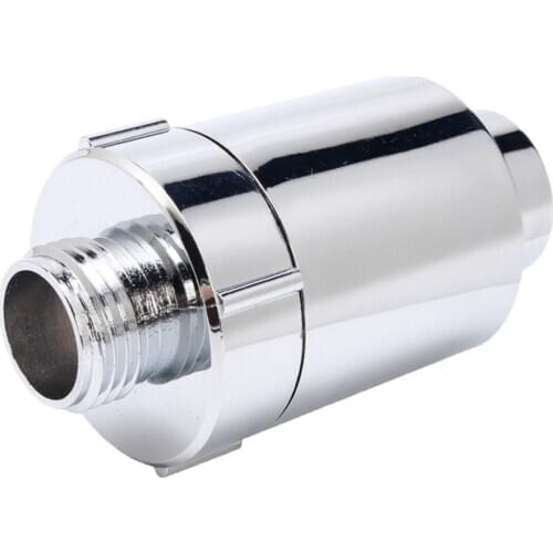 Shower Filter - Shower Head Filter - Hard Water Filter - Faucet Purifier for Household Softener Chlorine Silver Color