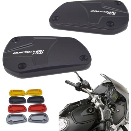 Motorcycle Front Brake Clutch Master Cylinder Fuel Tank Cap Reservoir Cover For Aprilia DORSODURO 750 2008-2016 2015