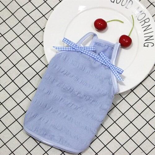 Summer Cat Vest Dog Clothes Puppy Apparel Yorkshire Pomeranian Shih Tzu Maltese Poodle Schnauzer Pug French Bulldog Clothing New