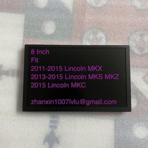 Original 8'' LCD Display Glass Digitizer SYNC 2 Fit Lincoln MKC MKS MKZ MKX Car DVD Audio Radio Multimedia Player Navigation