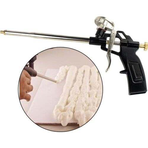 Foam Dispensing Gun Heavy Duty Polyurethane Expansion Foaming Spray Application Caulking Office