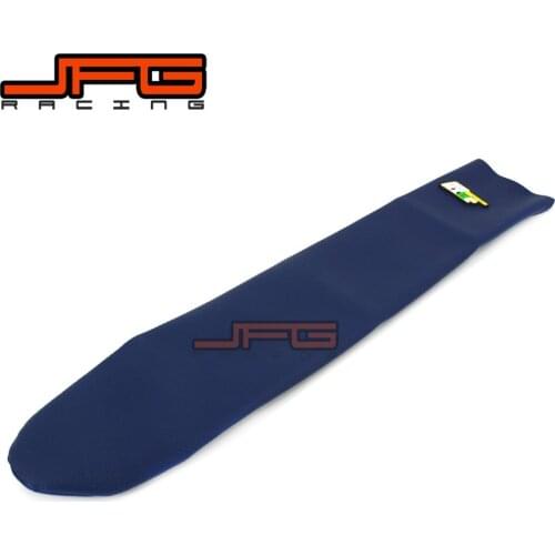 Ribbed Rubber Gripper Soft Seat Cover For HUSABERG 2 Stroke 2009-2014 2009 2010 2011 2012 2013 2014 Dirt Bike Off Road