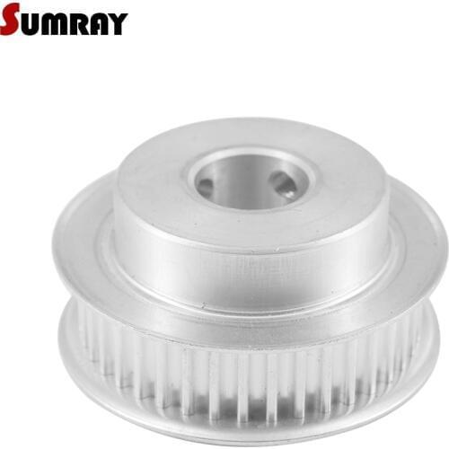 SUMRAY 5M 40T Timing Belt Pulley 8/10/12/14/15/16/17/18/19/20mm Inner Bore Pulley Wheel 16/ 21mm Belt Width Motor Pulley