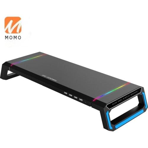 4 USB hub computer monitor stand folding with drawer and mobile stand high quality