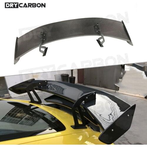 Carbon Fiber Rear Spoiler Tail Wings For Porsche Cayman 718 987 997 998 981 911 Boxster GT4 2014-2019 Car External Decoration