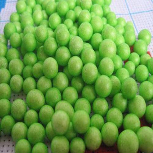 2000pcs/bag about5- 9mm green Modelling Polystyrene Styrofoam Foam Ball Sphere XMAS Decoration Craft 752
