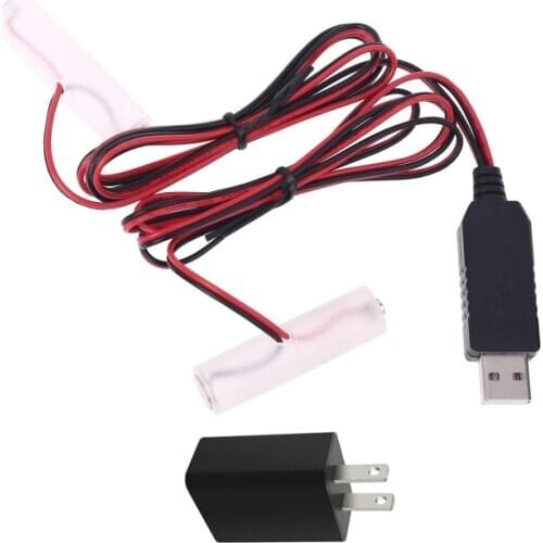 1.5V 3V 4.5V 6V Dual AA Battery Power Supply Adapter Replace 1-4pcs AA Battery 270B