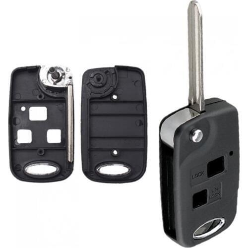 2 Buttons Modified Car Remote Key Shell Fit for Toyota Yaris/ Prad/ Camry / Tarago / Corolla / Land Cruiser RAV4 / Avalon Echo