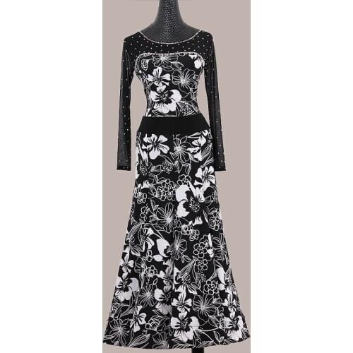 2020 News ballroom dress standard clothes for ballroom dancing ballroom dance competition dresses Waltz-LXT703