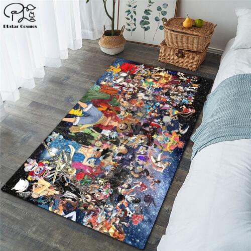 Anime One piece carpet kids room soccer rug field parlor bedroom living room floor mats children large rugs home mat 01