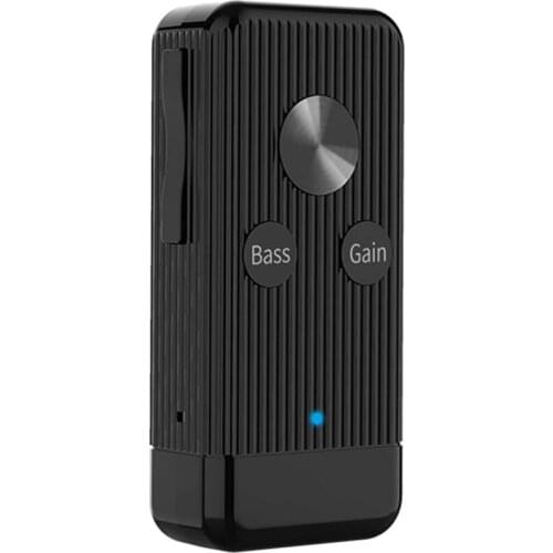 Bluetooth Receiver 3.5mm Bluetooth Adapter Tf Card Bluetooth Headset with Lithium Battery Car Bluetooth Receiver