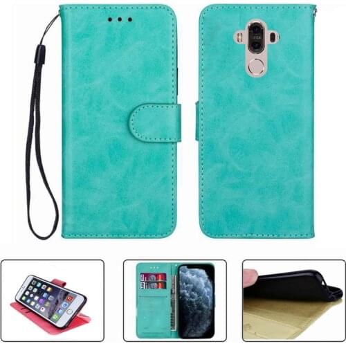 For Huawei Mate 9 Mate9 MHA-L29 MHA-L09 MHA-AL00 Wallet Case High Quality Flip Leather Phone Shell Protective Cover Funda