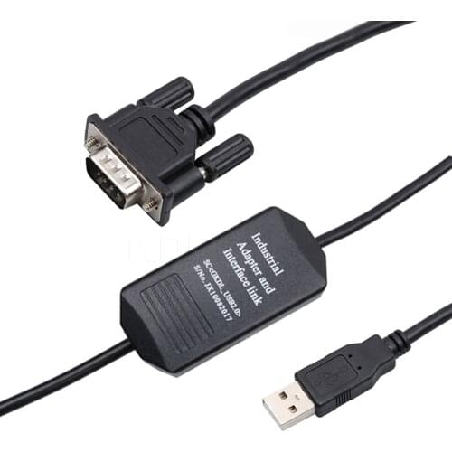 Hot Usb Version For S7-200 PLC Programming Cable PC/PPI Data Program Conveter Adapter 3m USB Cable For Win 7/XP + Driver CD