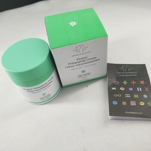 Face Skincare Elephant Cream Protini Polypeptide Cream Waterlily Size 1.69 OZ / 50ML Moisturizer with Amino Acids Virgin Marula