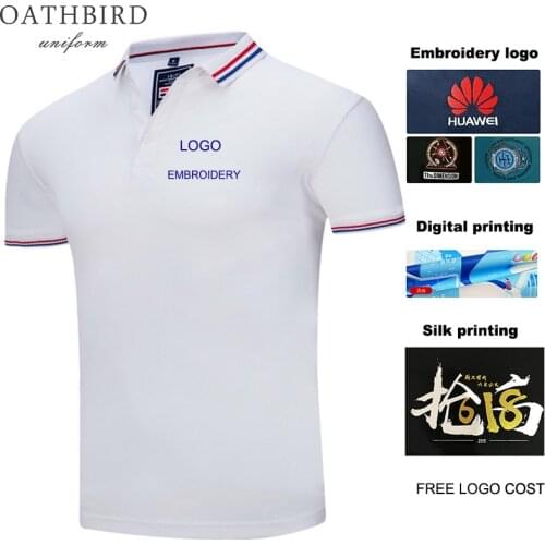 Mens Custom Embroidered Polo Shirt, Customized Family Reunion Polo Shirt, Business Embroidered Shirt,customize logo Uniform