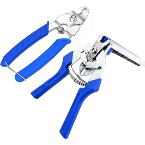 Tie-cage Pliers Hog Ring Plier Snap-on Pliers Bird Chicken Rabbit Mesh Cage Wire Fencing Caged Clamp Poultry M Nail Cage Plier