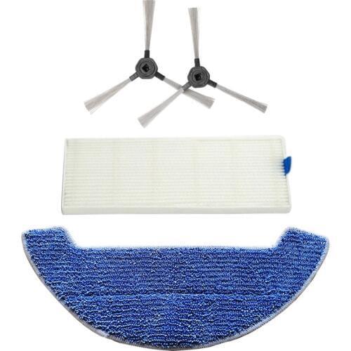 Robot Vacuum Cleaner Brushes Side Brush HEPA Filter for Dibea D960 Robotic Vacuum Cleaner Parts Accessories