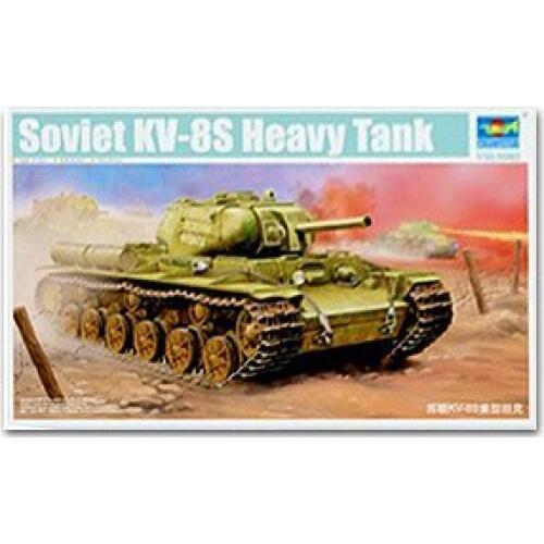 Trumpeter 1/35 scale model 01572 KV-8S heavy-duty fire truck