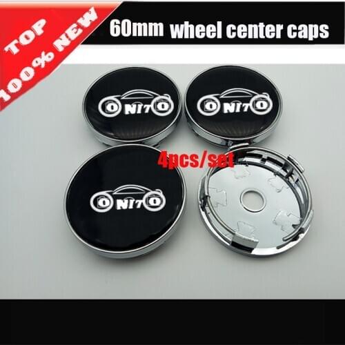 Hight quality 4pcs 60mm Car Emblem Wheel Center Hub Cap wheel cover emblem For E46 E39 E90 E60 E36 F30 F10 E34 X5 E53 E30 F20