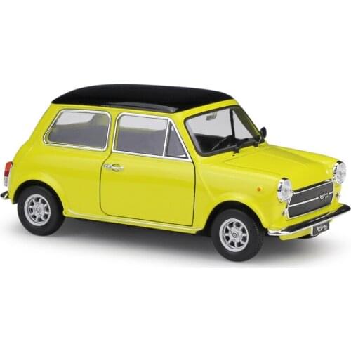WELLY 1/24 MINICOOPER 1300 Simulatio Collector Edition Metal Diecast Model Car Kids Toys Gift