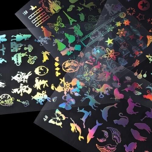 1pcs Epoxy Resin Filling Material Transparent Decorate Cat Stickers Fish DIY Crafts Making Sticker Make Jewelry Making Mold