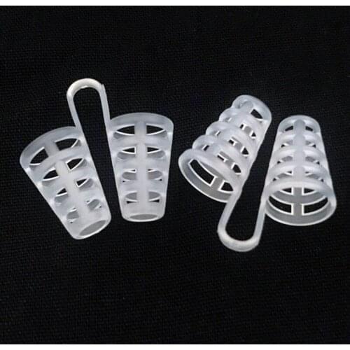 1pcs Healthy Sleeping Aid Equipment Stop Snoring Magnetic Anti Snore Apnea Nose Clip Mini Transparent Anti-Snoring Device hot