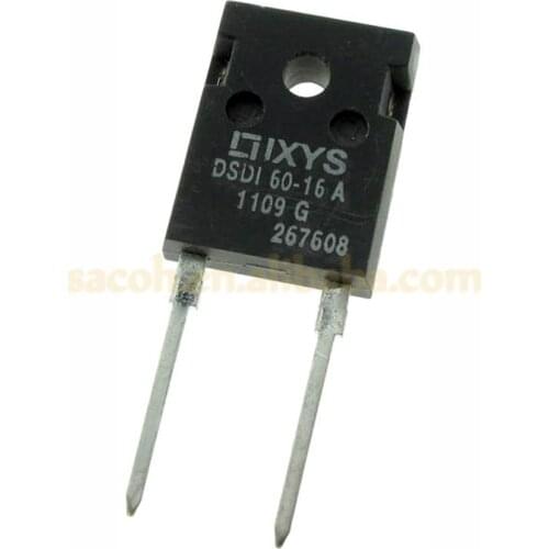10Pcs DSDI60-16A or DSDI60-18A or DSDI60-14A TO-247 60A 1600V Super Fast Recovery Diode