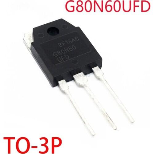 5Pcs SGH80N60 TO-247 SGH80N60UFD G80N60UF TO-3P TO247 G80N60 80N60 G80N60UFD