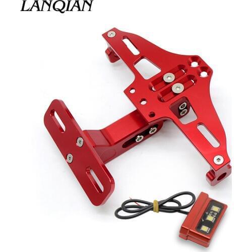Motorcycle License Plate Bracket indicator lights For yamaha fz1 fz6 fz8 nmax xj6 ybr 125 R6 2004 2005 2006