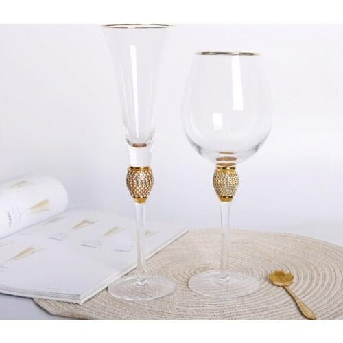 Phnom Penh cocktail glass wrapped drill wine champagne goblet crystal grape glass red wine glass wine glass