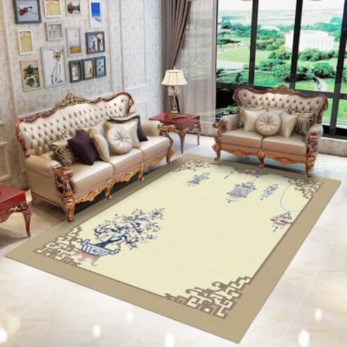 Nordic living room sofa big carpet modern minimalist style coffee table cushion home bedroom full