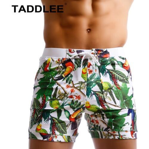 Taddlee Brand Men Swimwear Brazilian Cut Swimsutis Man Sexy Swimming Boxers Surfing Board Beach Shorts Trunks Gay Low Waist New