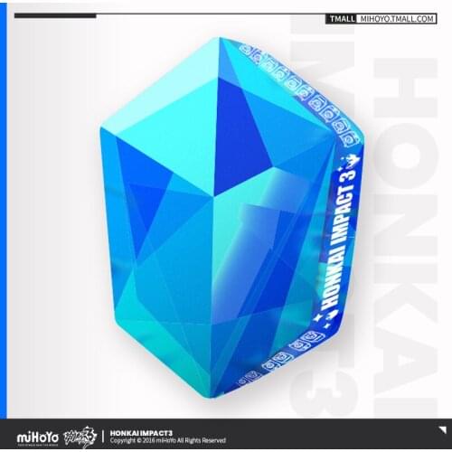 Game Honkai Impact 3 Soft Short Plush Stuffed Crystal Throw Pillow Student Sofa Back Cushion Cartoon Toys Xmas Gifts