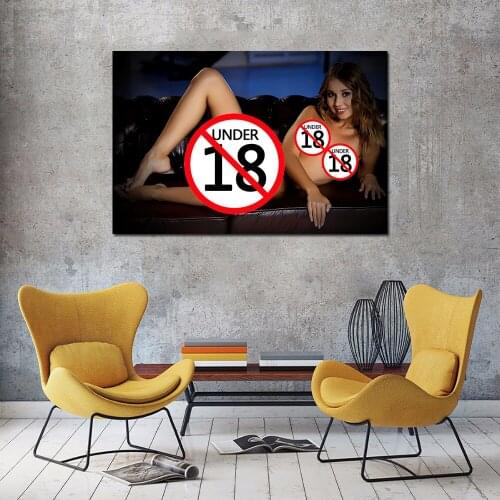 Cute Girl Sexy Body Wallpaper Wall Art Canvas Painting Wall Pictures for Living Room Home Decor