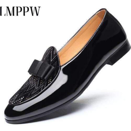 Men Dress Shoes Luxury Black Fashion Men Formal Shoes Loafers Men Business Driving Shoes Plus Size Leather Men Casual Shoes 2a