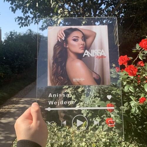 Spotify Music Disk Acrylic Music Board Personalized Spotify Personal Photo Style Wedding Anniversary Valentines Day Gift
