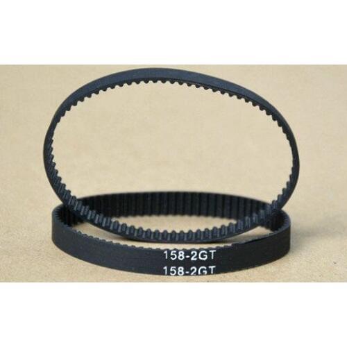 10pcs/lot, MXL Timing Belt, Closed-loop, B158MXL, 3mm 6mm width