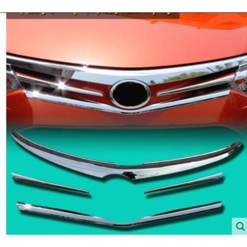Outlet before the middle grid electroplating car styling 2013 2014 2015 2016 for Toyota Vios/Yaris Sedan