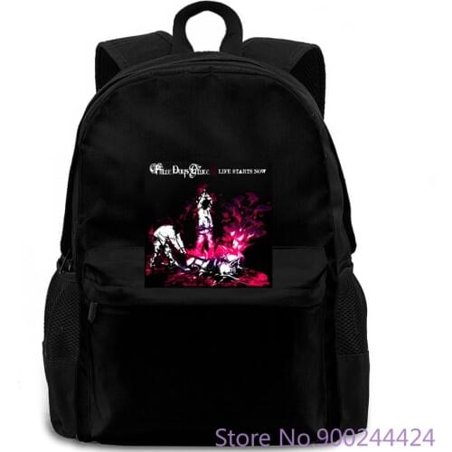 New THREE DAYS GRACE Life Starts Now Rock Band Mens Black Size To 3XL Print Man backpack